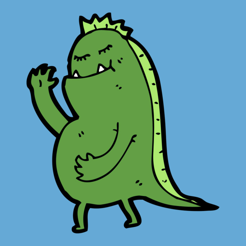 Ms Green Toothy Dinosaur Monster Basic T-shirt | Artistshot