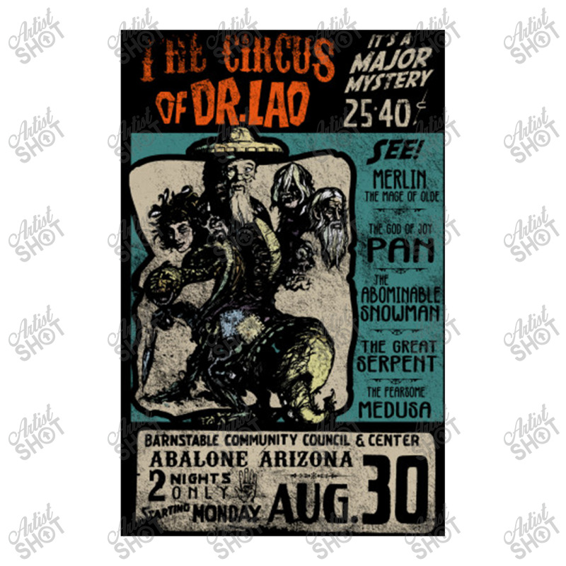 The Circus Of Dr. Lao,  7 Faces Of Dr Lao V-neck Tee | Artistshot