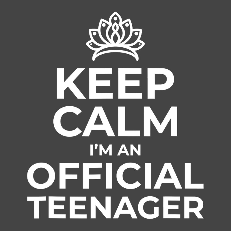 Keep Calm Birthday Official Teenager  13th Funny Girl Basic T-shirt by Davidartist | Artistshot