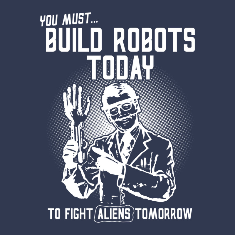 Build Robots Today! Basic T-shirt | Artistshot