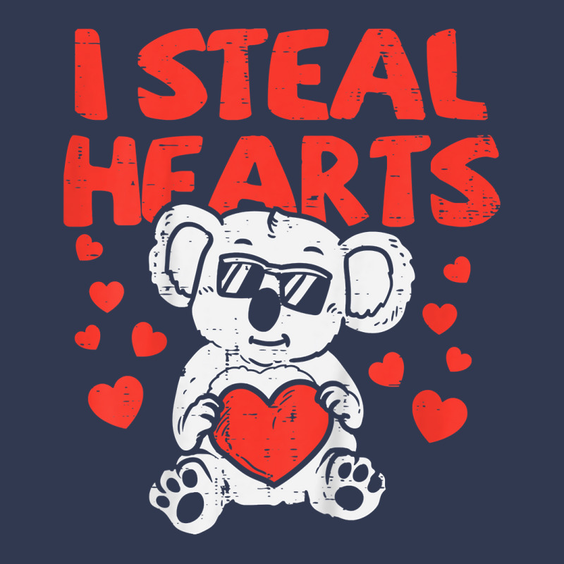 I Steal Hearts T Valentines Day Dinosaur Boys Kid (27) Basic T-shirt | Artistshot