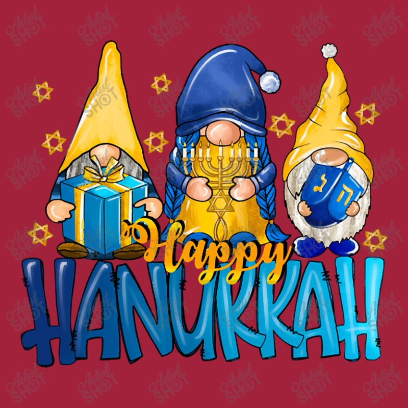 Hot Trend Happy Hanukkah Gnomes Pajamakah Funny Pajama Family Matching Basic T-shirt | Artistshot