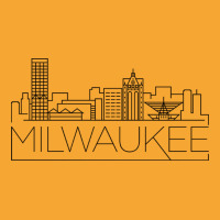 Milwaukee City Minimal 80s Aesthetic Basic T-shirt | Artistshot