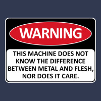 Warning This Machine Does Not Know The Difference Between Metal And Fl Basic T-shirt | Artistshot