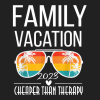 Family Vacation Better Than Therapy 2023 Group Sunglasses T Shirt Basic T-shirt | Artistshot