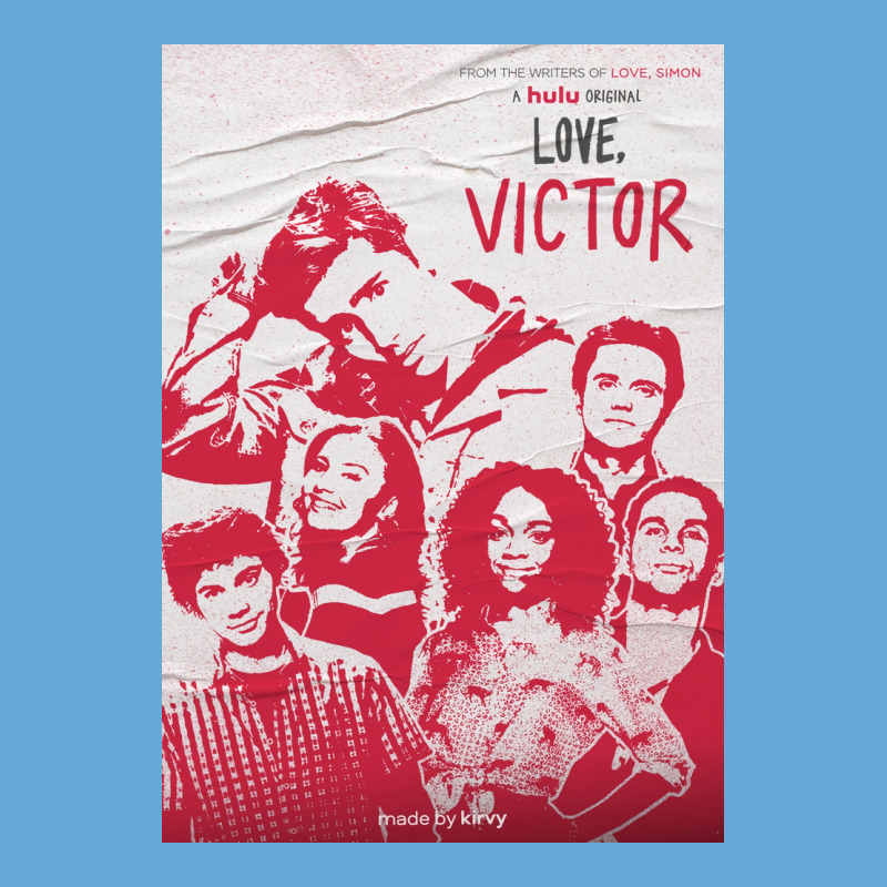 Love Victor Cast Poster Green Basic T-shirt | Artistshot