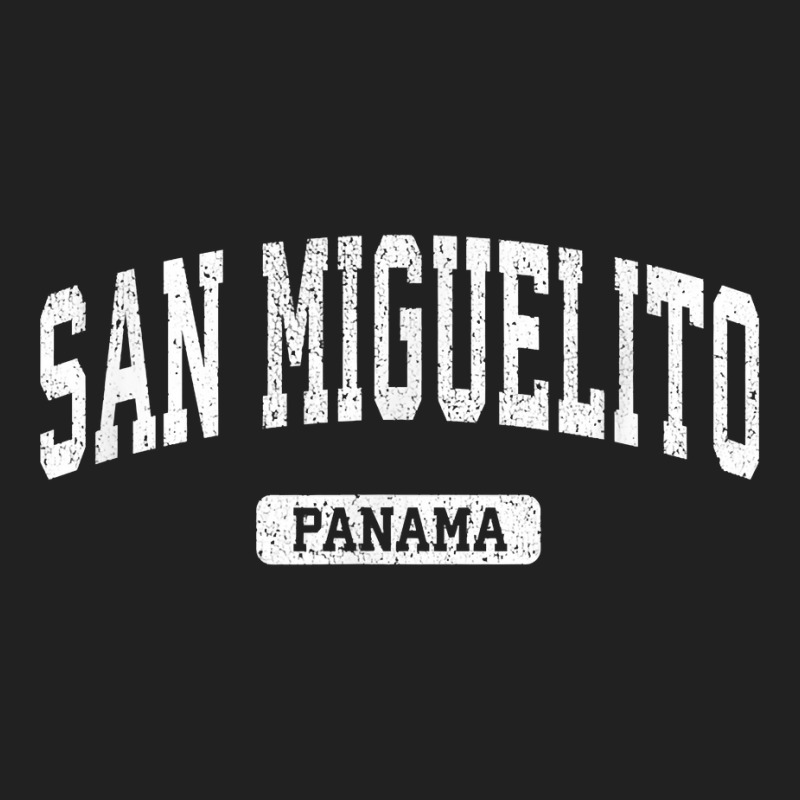 San Miguelito Panama Vintage Sports Design T Shirt Basic T-shirt | Artistshot