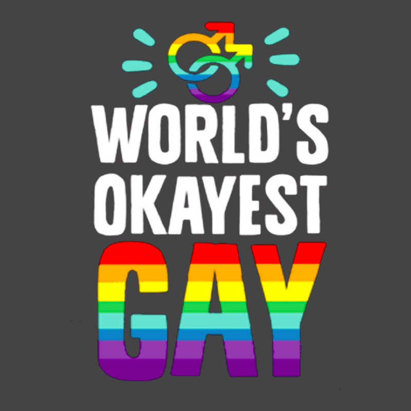 World's Okayest Gay Basic T-shirt | Artistshot