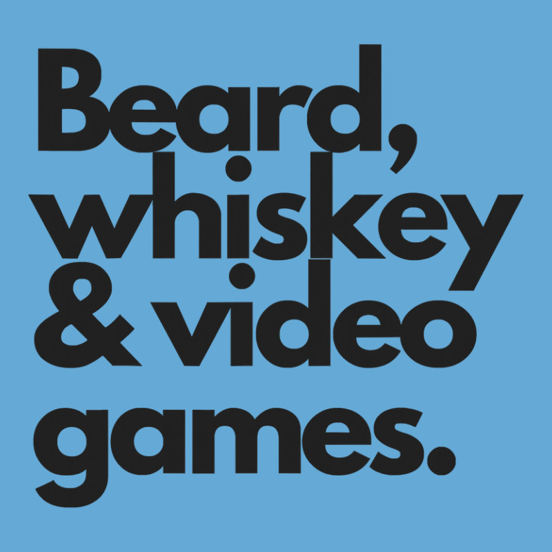 Beard, Whiskey   Video Games  Manly Whiskey Drinker Basic Youth T-shirt | Artistshot