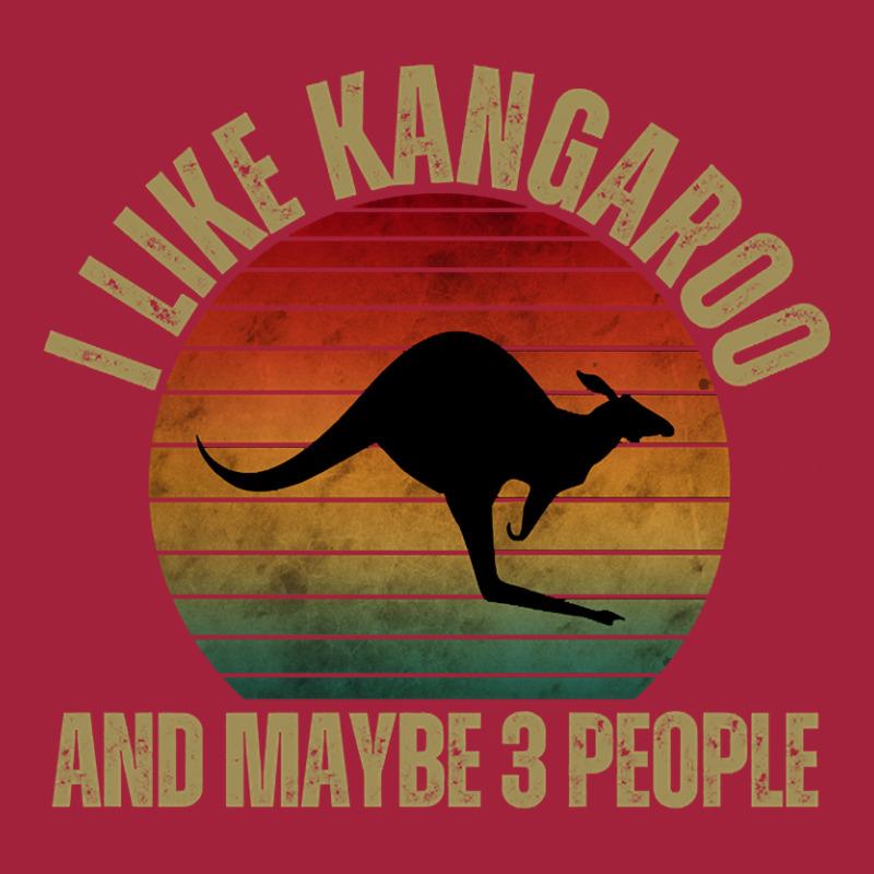 Limited Edition I Like Kangaroo And Maybe 3 People Vintage Animals Basic Youth T-shirt | Artistshot