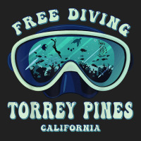 Free Diving, Torrey Pines California Underwater Divers Mask T Shirt Basic Youth T-shirt | Artistshot