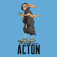 Limited Edition Acton Los Angeles California, Skeleton On A Skateboard Basic Youth T-shirt | Artistshot