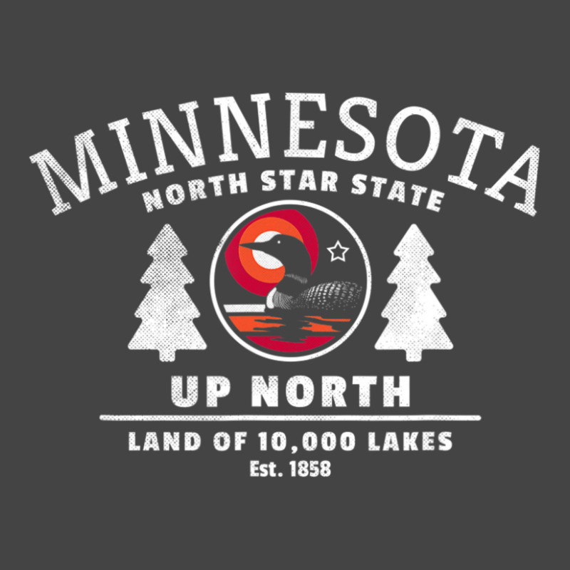 Limited Edition Minnesota North Star State Up North With Loon Basic Youth T-shirt | Artistshot