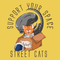 Support Your Space Street Cats Graphic T-shirt | Artistshot