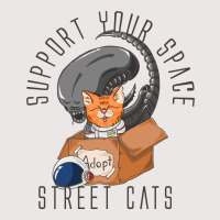 Support Your Space Street Cats Pocket T-shirt | Artistshot