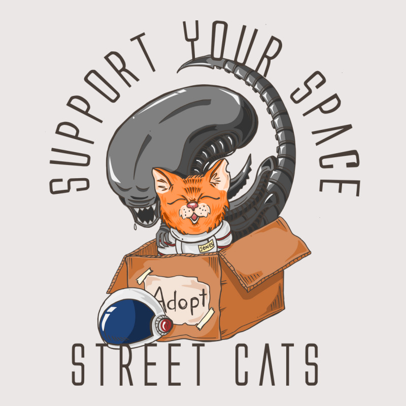 Support Your Space Street Cats Pocket T-shirt | Artistshot