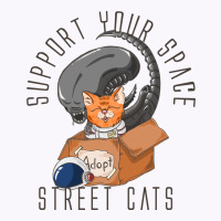 Support Your Space Street Cats Tank Top | Artistshot