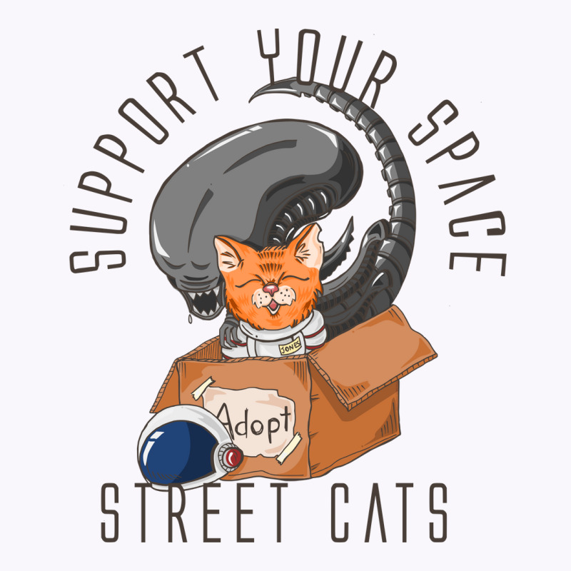 Support Your Space Street Cats Tank Top | Artistshot