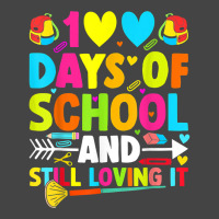 Cute 100 Days Of School And Still Loving It Hearts 100th Day T Shirt Basic T-shirt | Artistshot