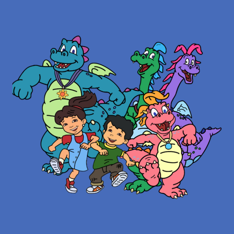 Cool Cartoons For Children Attractive Dragon Tales Retro 1 Basic T-shirt by SparkleTzeremes | Artistshot