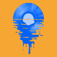 Limited Edition Cool Music Vinyl Record Retro Blue Basic T-shirt | Artistshot