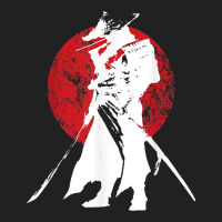 Vintage Japanese Samurai Retro Bushido Warrior Japan Sword Basic T-shirt | Artistshot