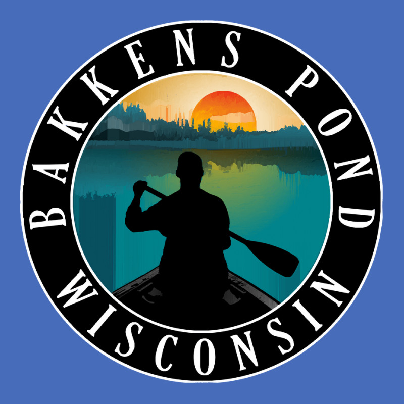 Bakkens Pond Lake Wisconsin T  Shirt Bakkens Pond Wisconsin Canoeing T Basic T-shirt | Artistshot