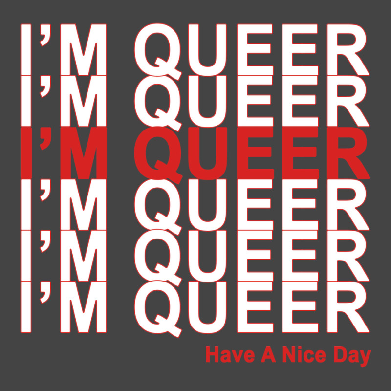 I'm Queer Basic T-shirt | Artistshot