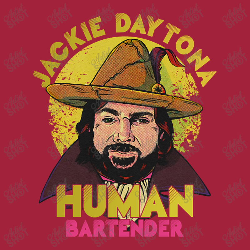 Limited Edition Jackie Daytona Human Bartender Retro Basic T-shirt by Rios Arevalo | Artistshot