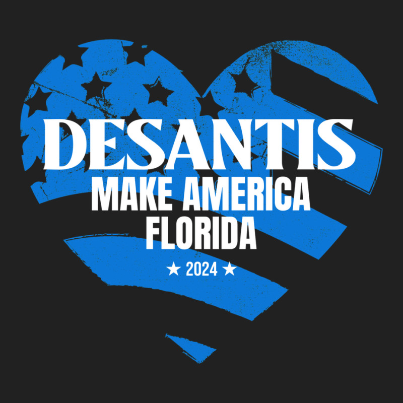 Governor Ron Desantis Make America Florida   Hipster Basic T-shirt | Artistshot