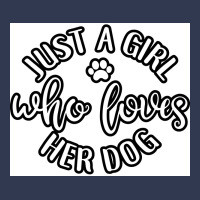 Just A Girl Who Loves Her Dog Idea For Dog Lover Poster Retro Basic T-shirt | Artistshot