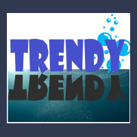 Trendy Poster Blue Basic T-shirt | Artistshot