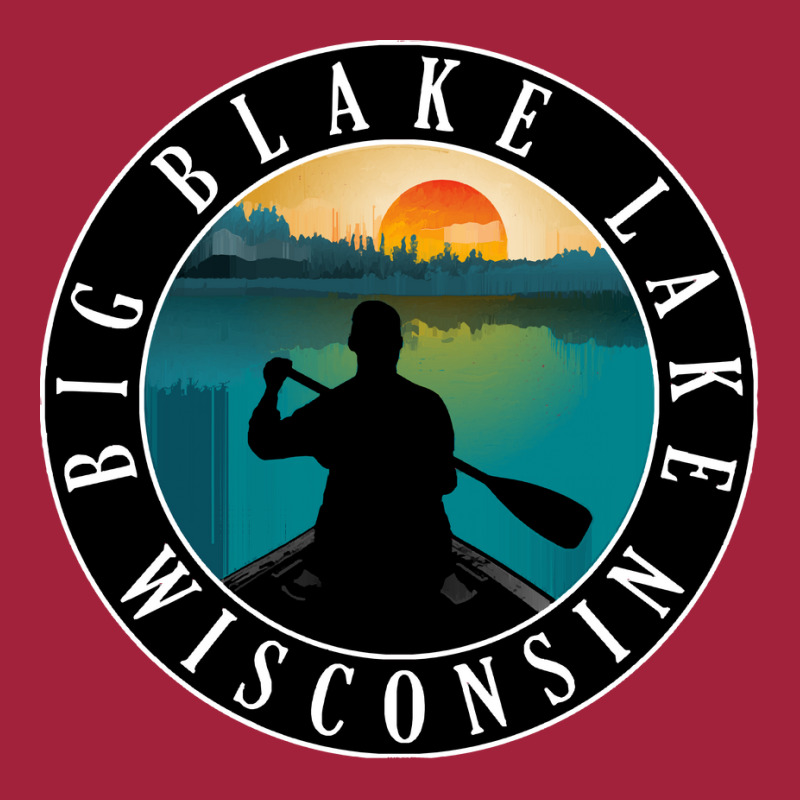 Big Blake Lake Lake Wisconsin T  Shirt Big Blake Lake Wisconsin Canoei Basic T-shirt | Artistshot