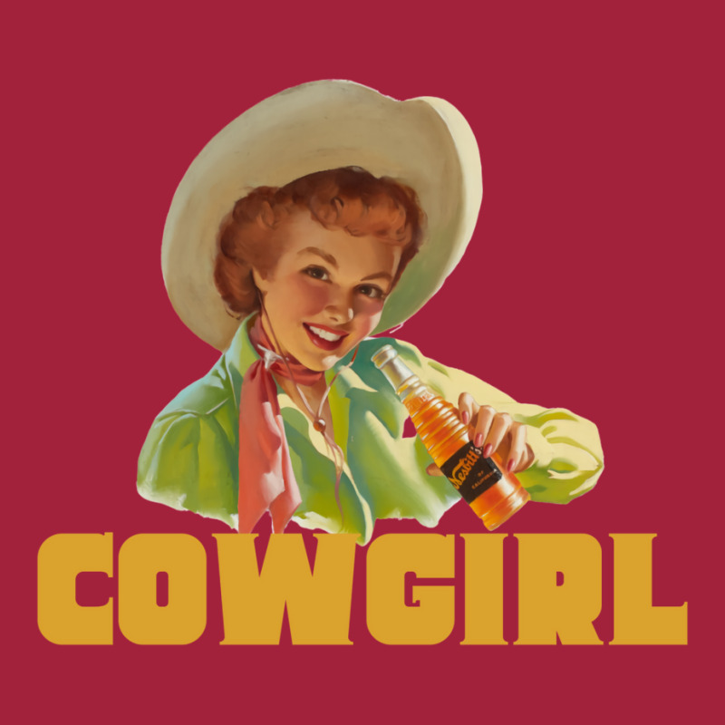 Vintage Cowgirl Basic T-shirt by buddoxhardoe | Artistshot