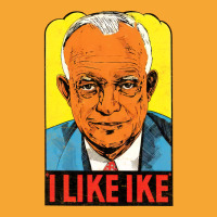 I Like Ike   Vintage Style Eisenhower Graphic Basic T-shirt | Artistshot