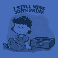 I Still Miss John Prine  ••••• Vinyl Collector Fan Design Basic T-shirt | Artistshot