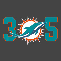 305 Modern Miami Football, Cool Dolphin, Tailgate Party Fan Premium Basic T-shirt | Artistshot