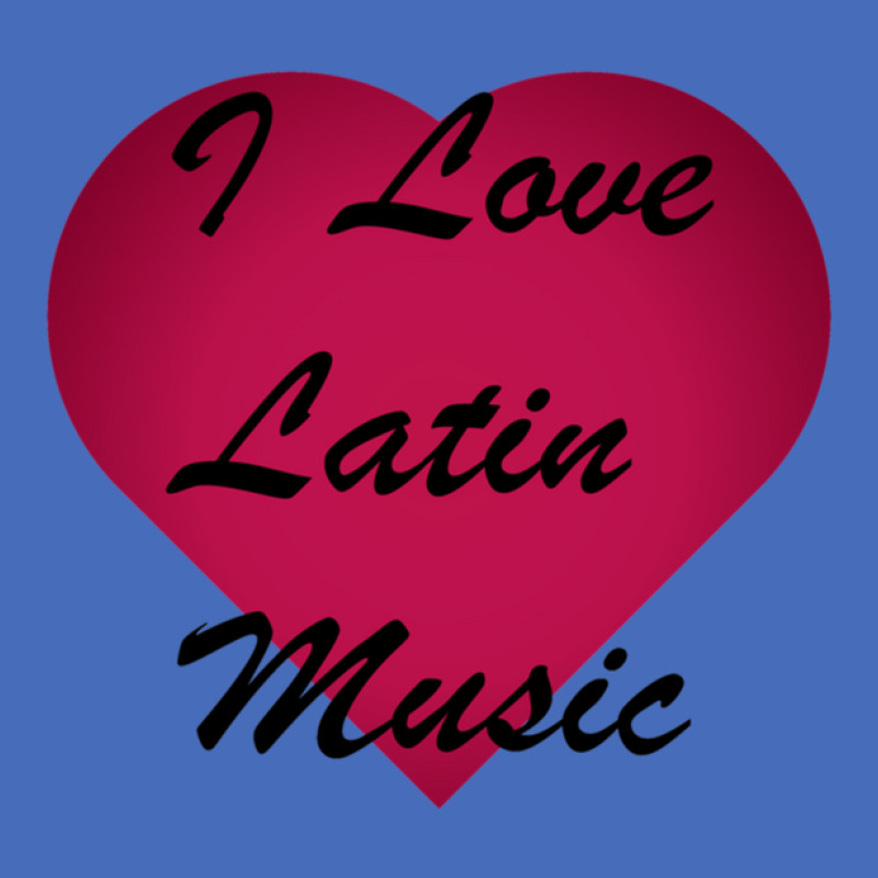 I Love Latin Music Stickers Basic T-shirt by CharlesZacharias | Artistshot