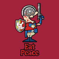 Eat Peace   Funny Peacemaker Basic T-shirt | Artistshot