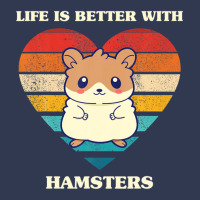 Life Is Better With Hamsters Cute Hamster Design Retro Basic T-shirt | Artistshot