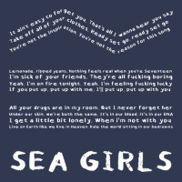 Sea Girls Lyrics Basic T-shirt | Artistshot