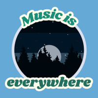 Music Is Everywhere Classic Basic T-shirt | Artistshot