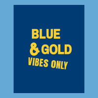 Blue And Gold Game Day Group  For High School Football Graphic Basic Youth T-shirt | Artistshot