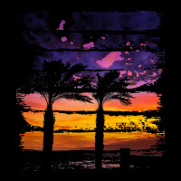 Palm Trees T  Shirt A Beautiful Painting That Shows The Atmosphere Of Pocket T-shirt | Artistshot