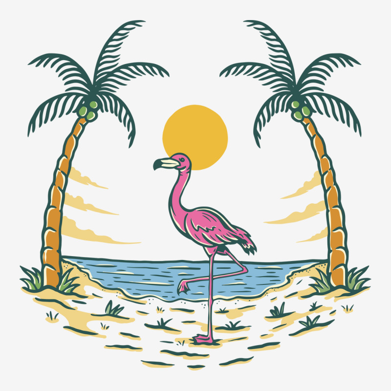 Summer Vibes Flamingo Classic T-shirt by Mangustudio | Artistshot