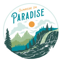 Sunrise In Paradise V-neck Tee | Artistshot