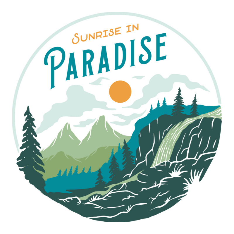 Sunrise In Paradise V-Neck Tee by Mangustudio | Artistshot