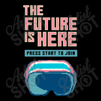 The Future Is Here Maternity Scoop Neck T-shirt | Artistshot