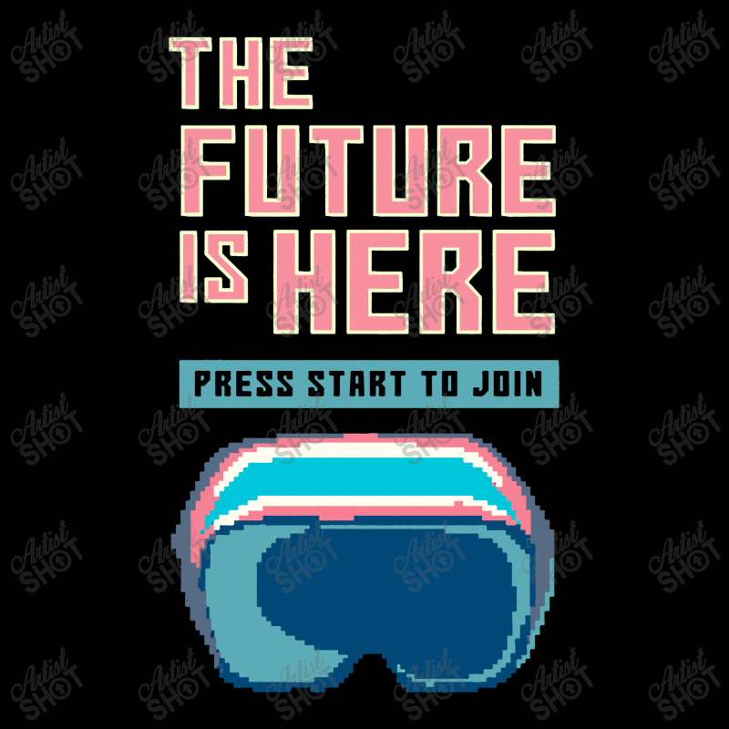 The Future Is Here Maternity Scoop Neck T-shirt by Diamond Tees | Artistshot