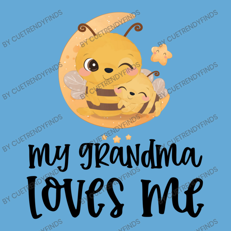 Bees Moon My Grandma Loves Me Basic T-shirt by CueTrendyFinds | Artistshot